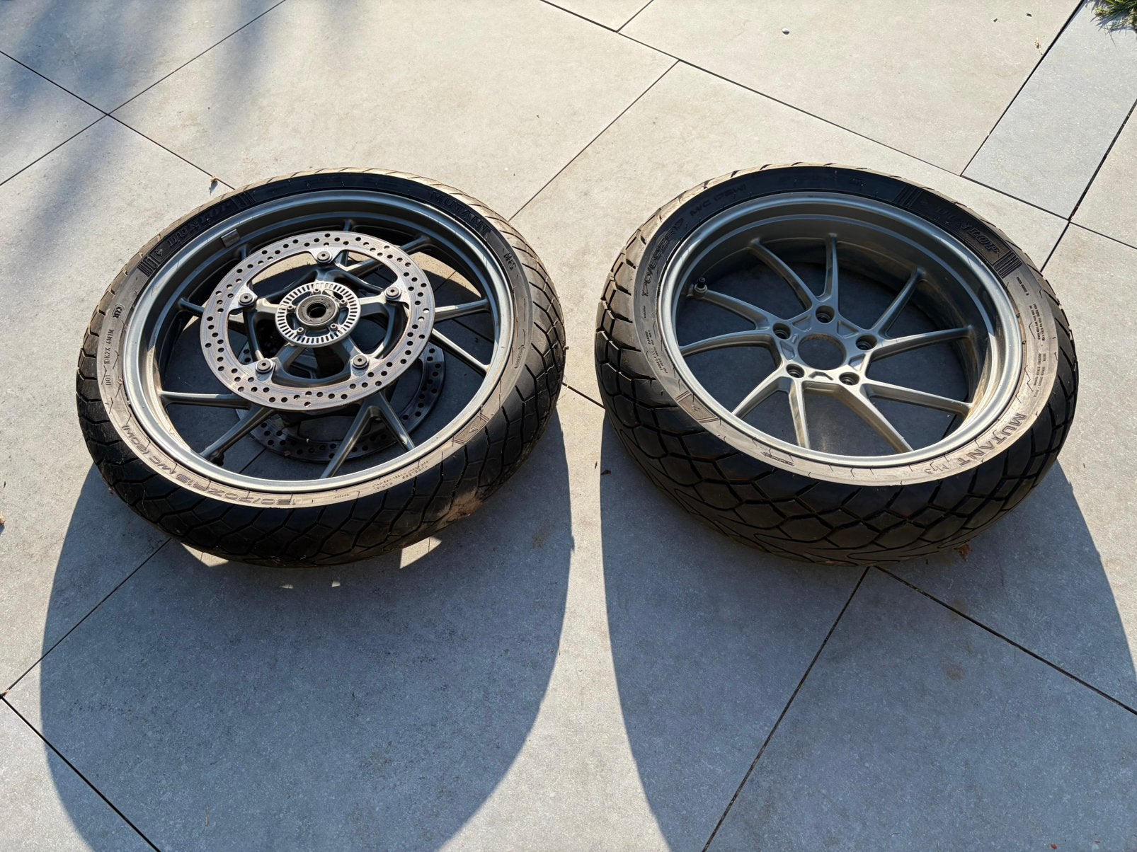 Jantes BMW GS Alliages Complètes, Motos, Enlèvement