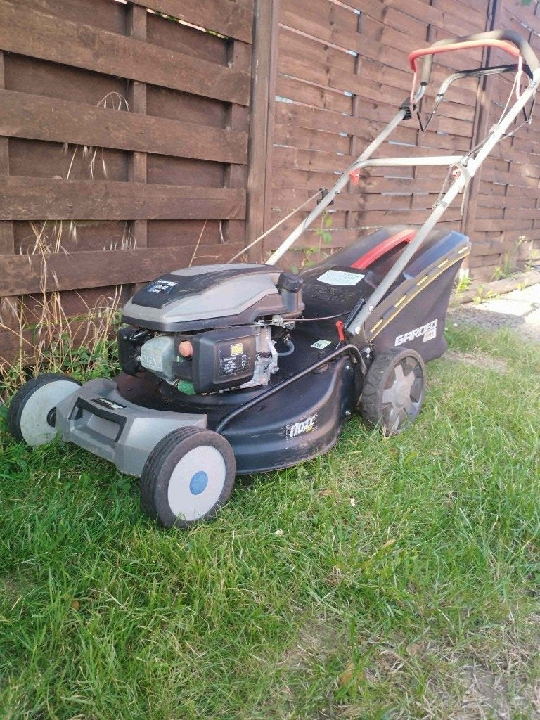 tondeuse autotractée gardeo essence avec son bac 53cm coupe, Jardin & Terrasse, Tondeuses à gazon, Fonction de mulching, Tondeuse rotative