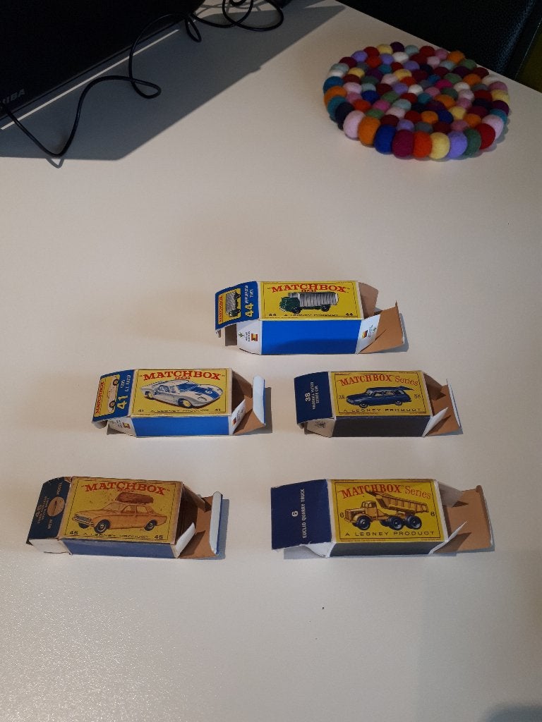 Matchbox RW box, Ophalen of Verzenden, Gebruikt, Auto