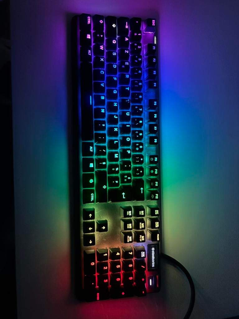 Steelseries Gaming Keyboard, Ophalen, Gaming toetsenbord, Azerty, Zo goed als nieuw