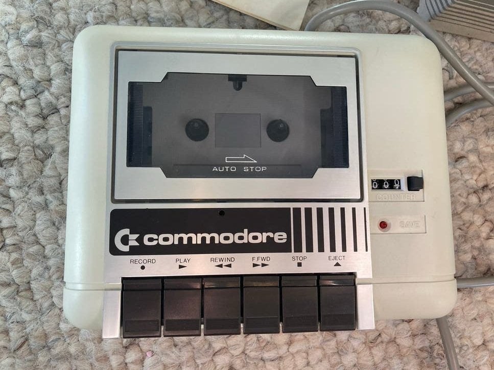 Commodore 1530 Datassette Unit (Model C2N) in doos, Computers en Software, Ophalen of Verzenden