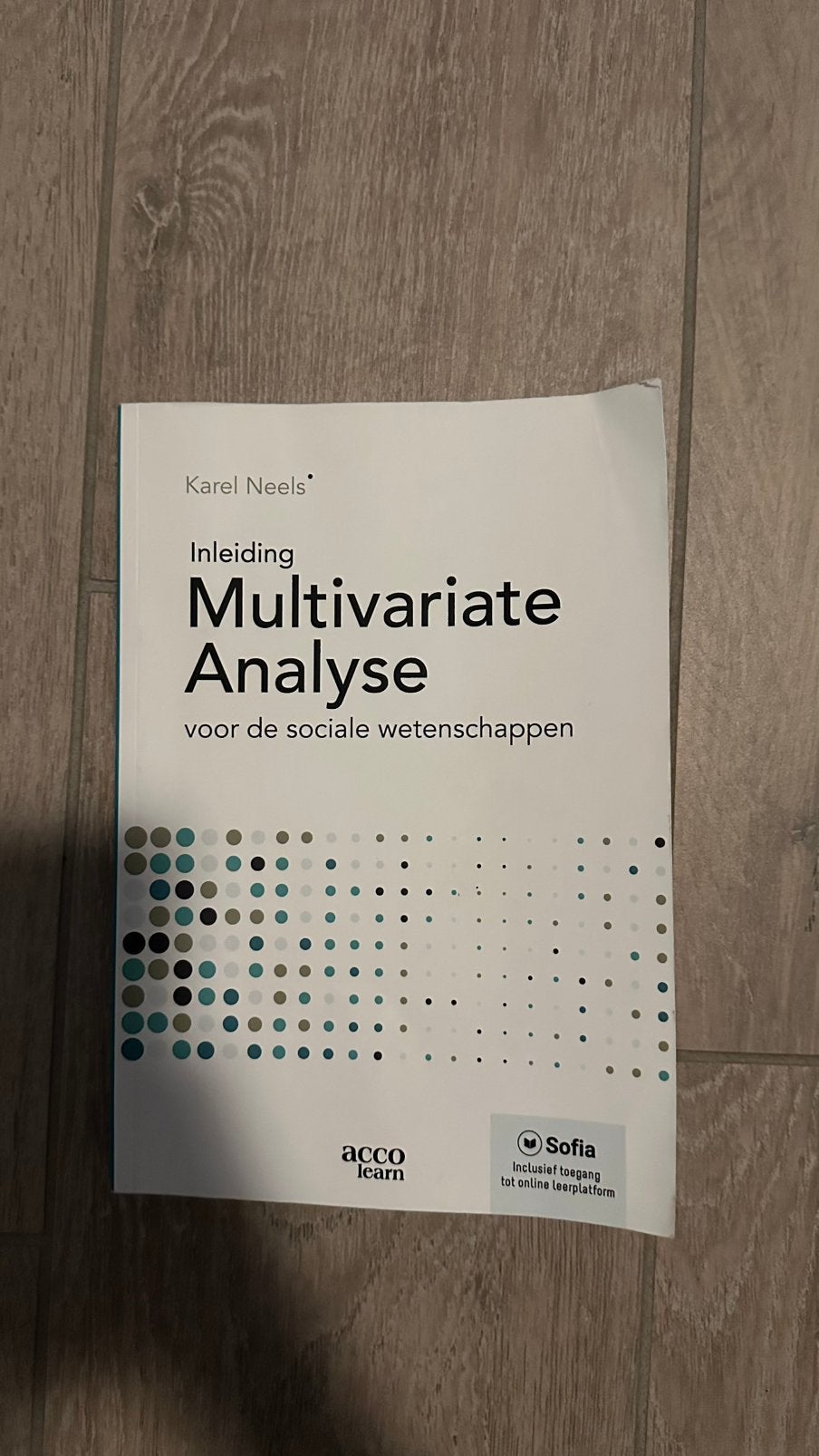 BUA3B11M2A00 - inleiding multivariate analyse, Boeken, Ophalen, Zo goed als nieuw