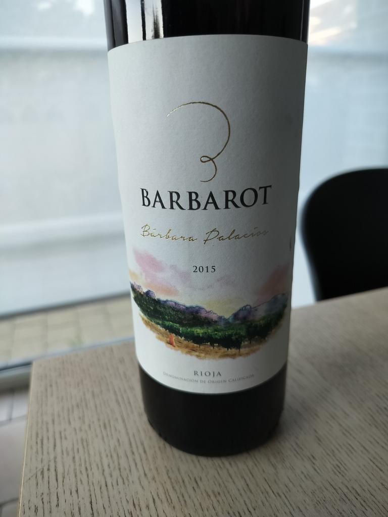 Rode wijn. Barbarot 2015, Collections, Enlèvement ou Envoi, Vin rouge