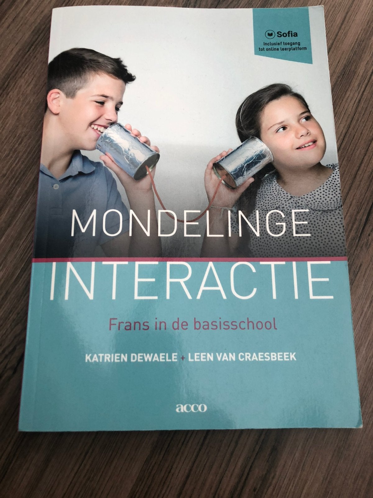 Mondelinge interactie frans in de basisschool, Boeken, Ophalen, Zo goed als nieuw