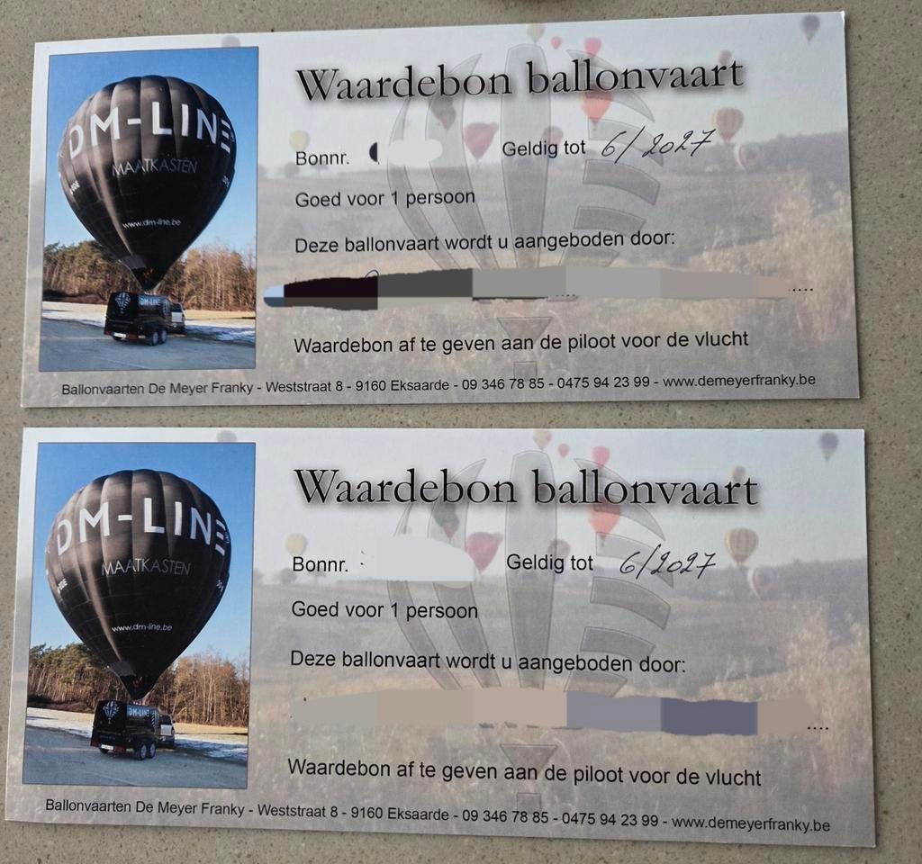 Ballonvaart 2 pers, Timbres & Monnaies, Billets de banque | Amérique, Enlèvement