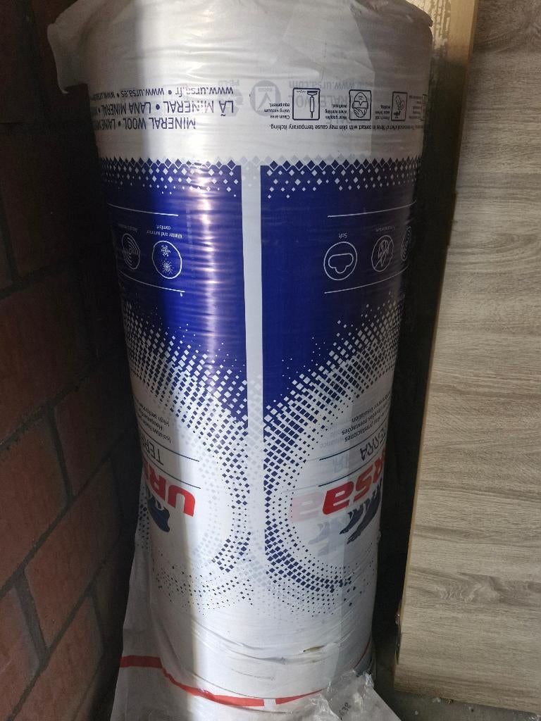 Rockwool isolatie 18cm, Doe-het-zelf en Bouw, Isolatie en Afdichting, 12 cm of meer, Nieuw, Minder dan 5 m², Glaswol