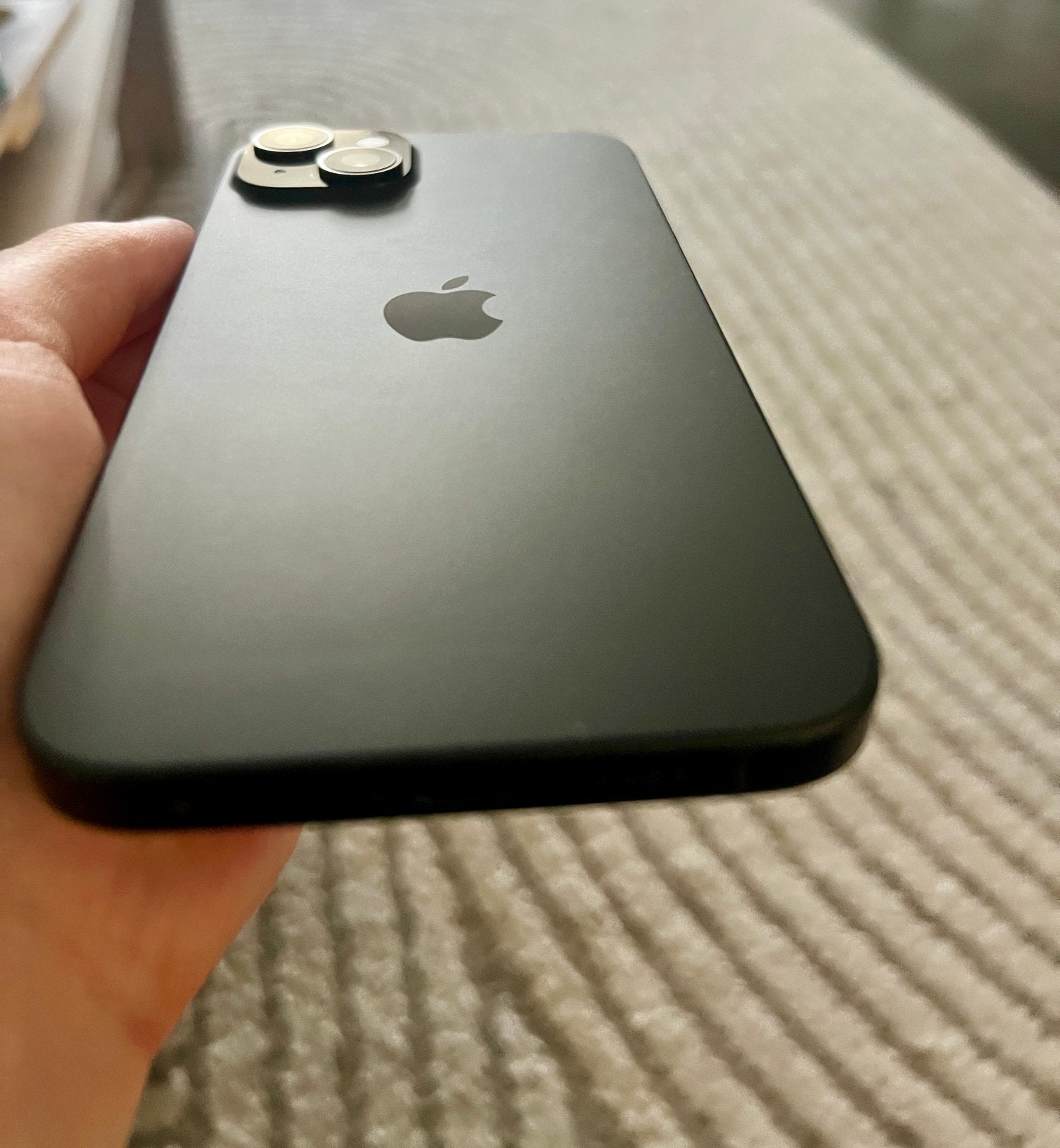 iPhone 15 plus kleur zwart 470 euro met nog 1jaar garantie, Telecommunicatie, Mobiele telefoons | Apple iPhone, Ophalen, Zo goed als nieuw