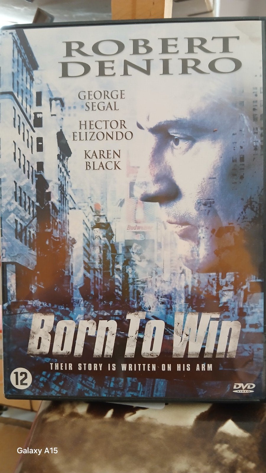BORN TO WIN ROBER DE NIRO, Actie, Ophalen of Verzenden, Zo goed als nieuw, Vanaf 12 jaar