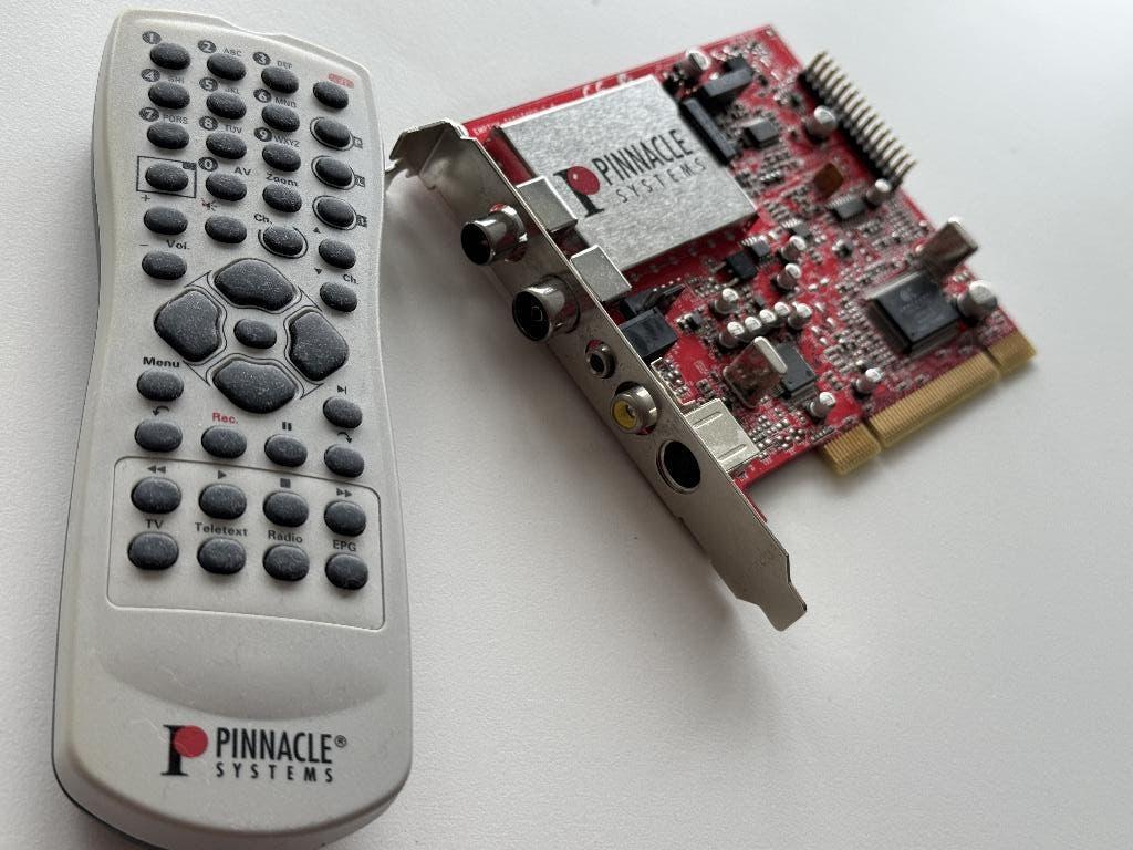 Carte d’acquisition vidéo Pinnacle - Tuner TV - PCI, Ophalen, Gebruikt, PCI