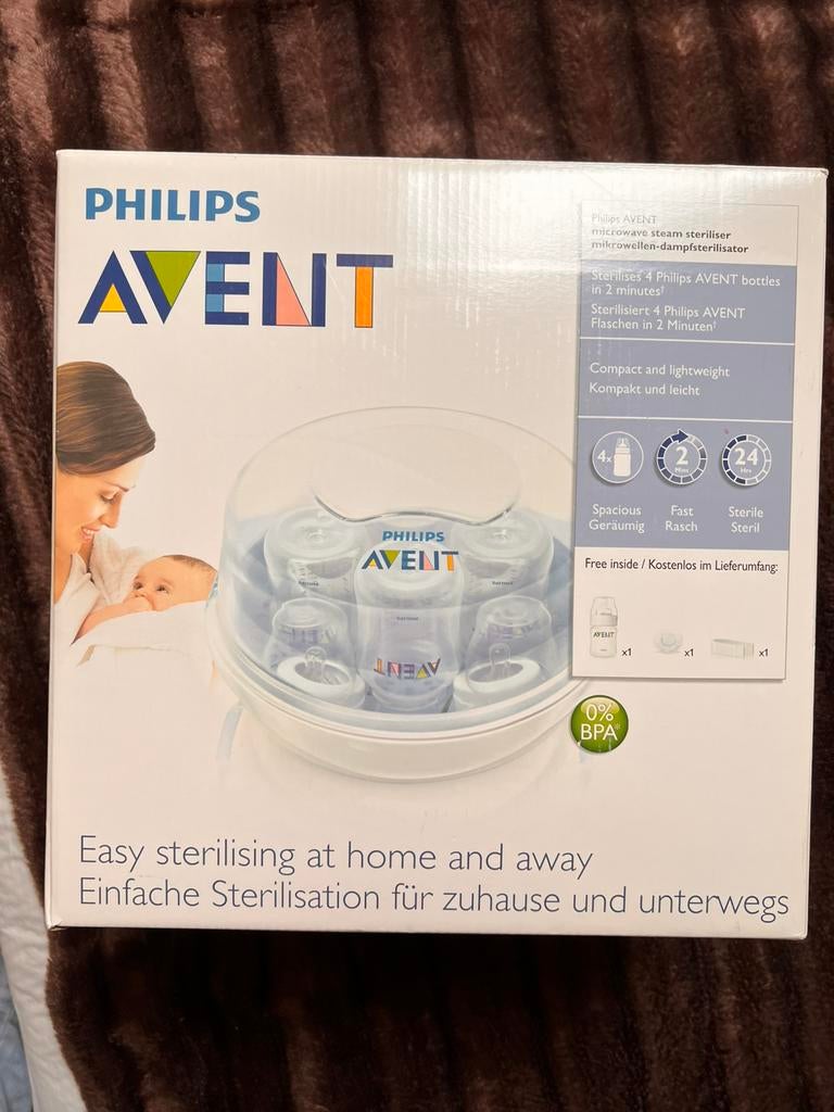 Philips AVENT Sterilisator voor microgolf goede staat, Ophalen, Zo goed als nieuw, Sterilisator