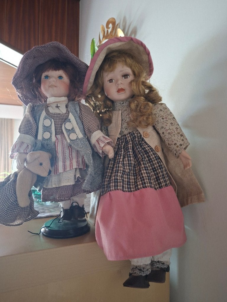 Porseleinen poppen, Ophalen, Gebruikt, Pop