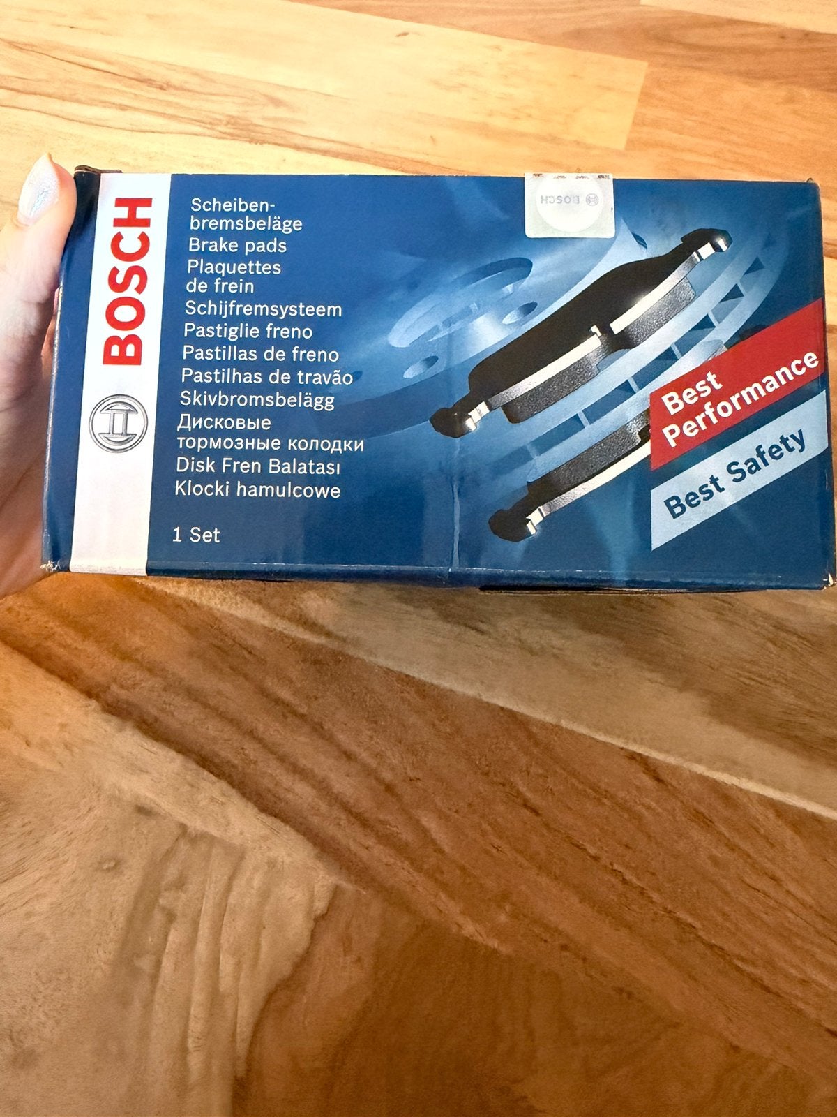 Plaquettes de frein avant neuves – Bosch – Audi A3, Autos : Pièces & Accessoires, Enlèvement, Audi