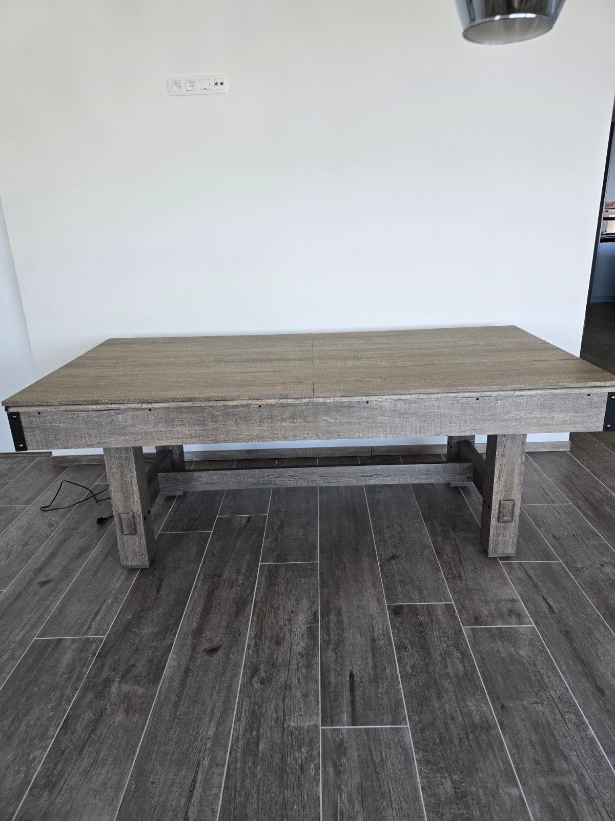 Airhockey/tafeltennis/gewone tafel, Ophalen