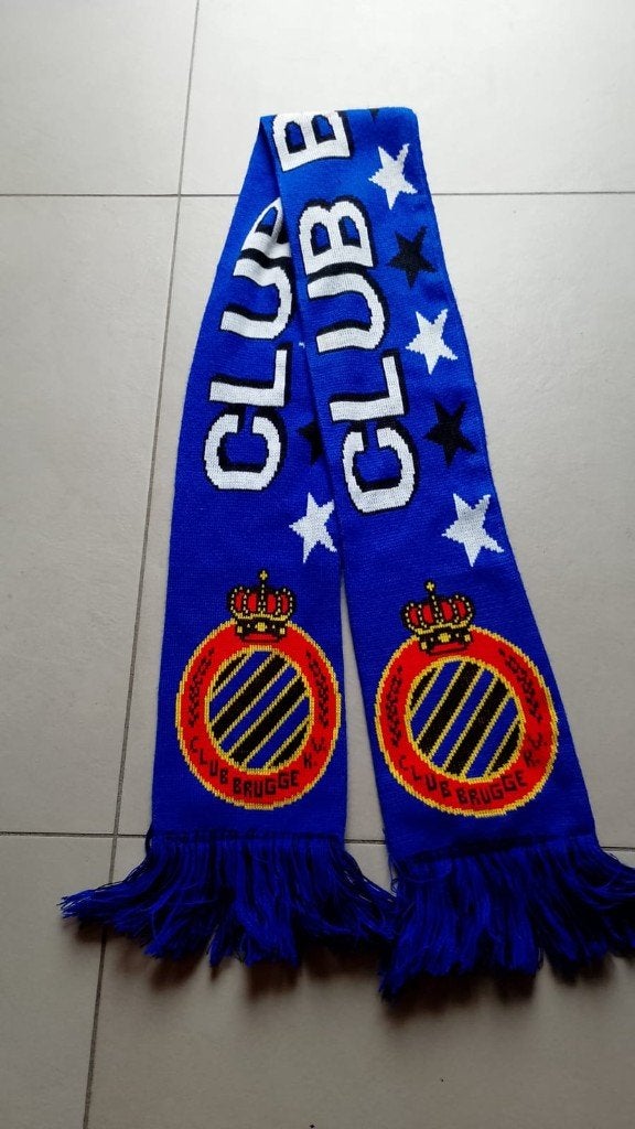 vintage voetbalsjaal Club Brugge, Collections, Enlèvement ou Envoi