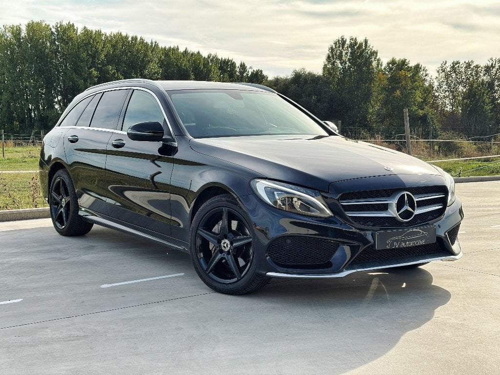 Mercedes C180d - 2018 - 119.720km - AMG PACK - LEDER, Dealer onderhouden, Achterwielaandrijving, https://public.car-pass.be/vhr/d622c9f2-9ac7-4c75-b192-e1d7b19761a0?lang=nl