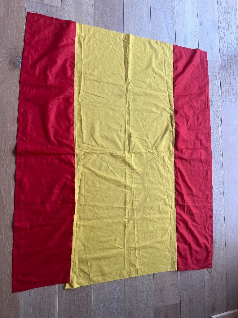 Spaanse vlag, Ophalen