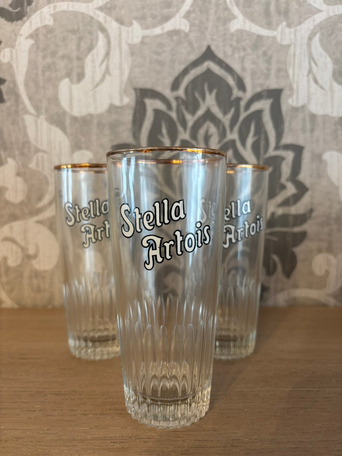 Stella Artois glazen, Ophalen, Gebruikt, Bierglas