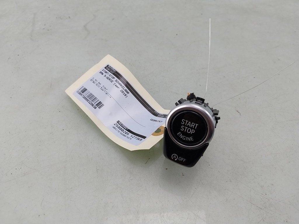 START/STOP SCHAKELAAR BMW 5 serie Touring (G31), Auto-onderdelen, Gebruikt, BMW
