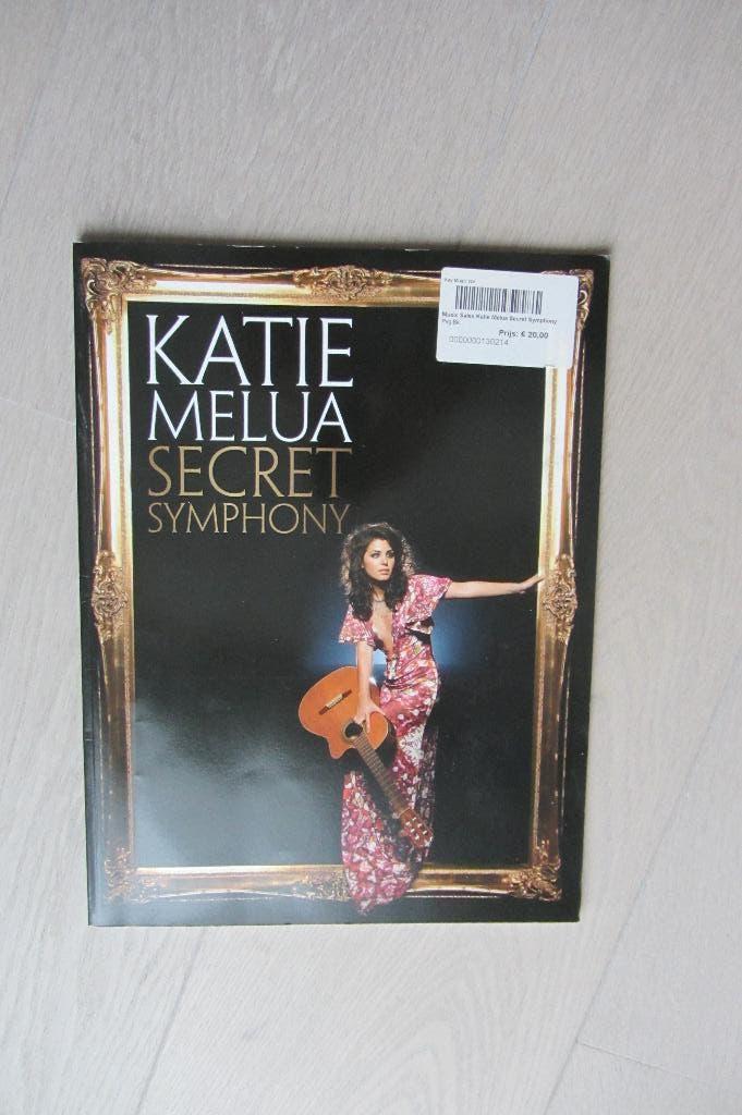 Muziekboek: Katie Melua Secret Symphony, Musique & Instruments, Partitions, Enlèvement ou Envoi, Clavier, Artiste ou Compositeur