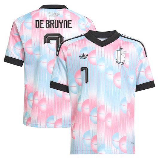 Voetbal shirt rode duivels maat L kevin de bruyne, Sport en Fitness, Voetbal, Maat L, Ophalen, Zo goed als nieuw, Shirt