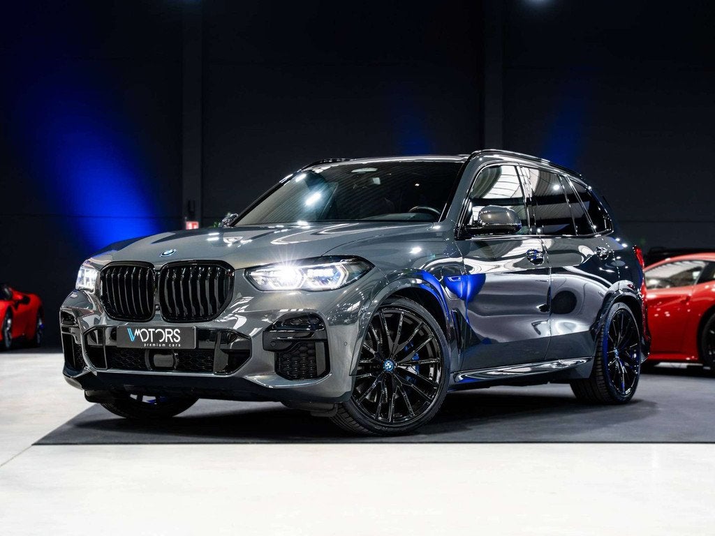 BMW X5 X5 xDrive45e - M-pack - Full Option - Pano - HUD - AC, Autos, BMW, Argent ou Gris, Achat, Entreprise, Noir