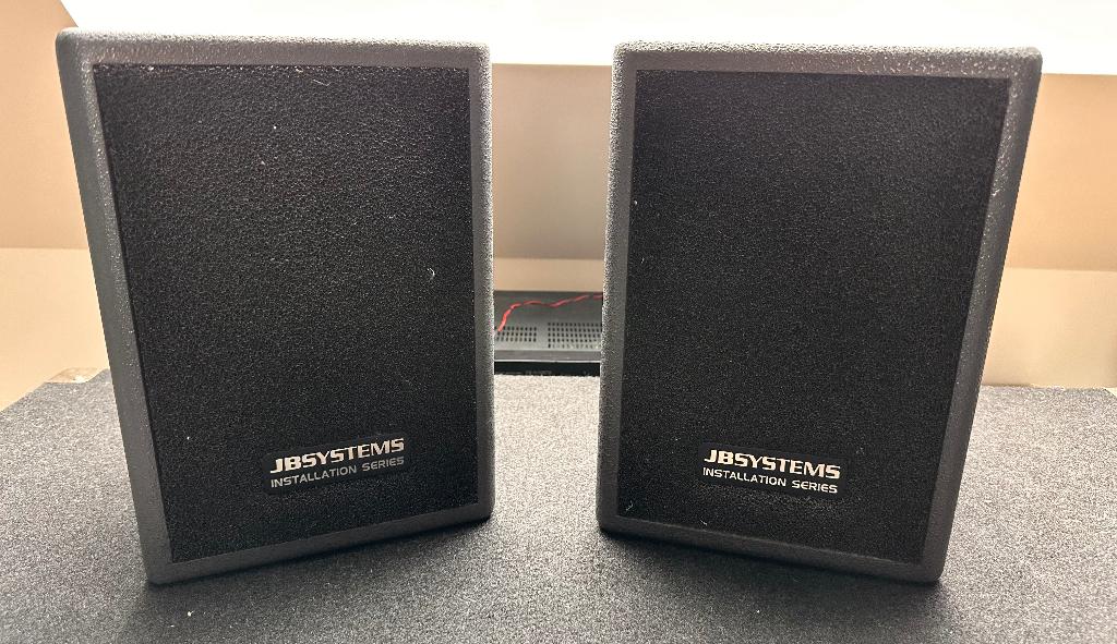 JBSystems ISX-15 S Subwoofer + 2x ISX-5 (incl beugels), TV, Hi-fi & Vidéo, Autres marques, 60 à 120 watts, Enlèvement, Utilisé