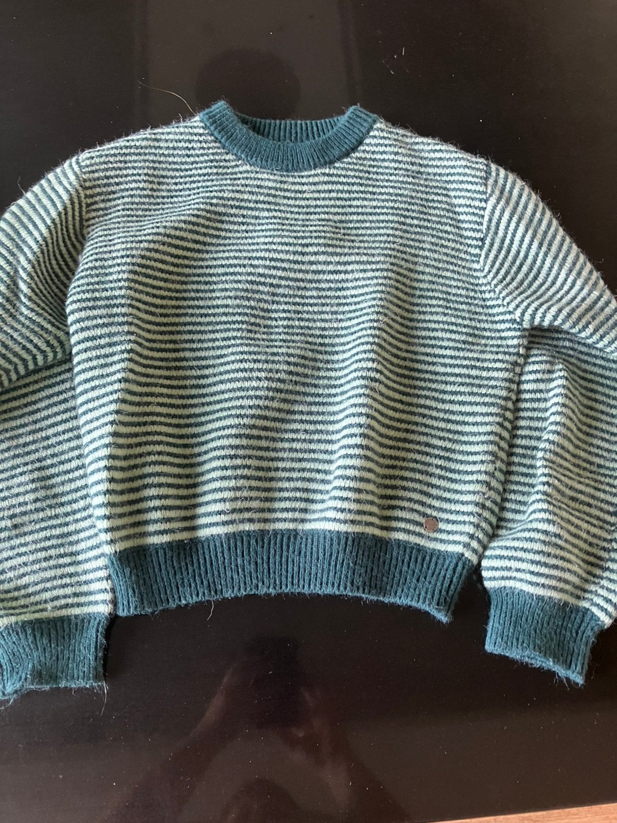 Trui groen, Kinderen en Baby's, Kinderkleding | Maat 158, Ophalen, Gebruikt, Meisje, Trui of Vest