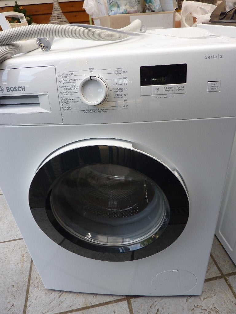 Wasmachine Bosch  voor 7 kg , slechts 4 jaar oud, Elektronische apparatuur, Ophalen, Zo goed als nieuw, Voorlader, Energieklasse A of zuiniger