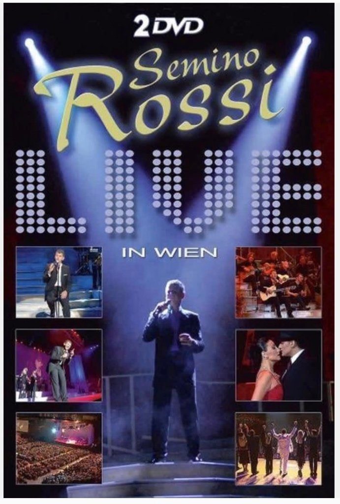Semino Rossi - Live In Wien. (2 dvd’s), Enlèvement ou Envoi