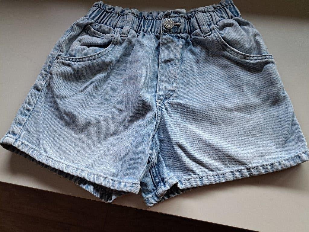 H&M jeans short maat 128, Kinderen en Baby's, Kinderkleding | Maat 128, Broek, Meisje, H&M, Ophalen of Verzenden