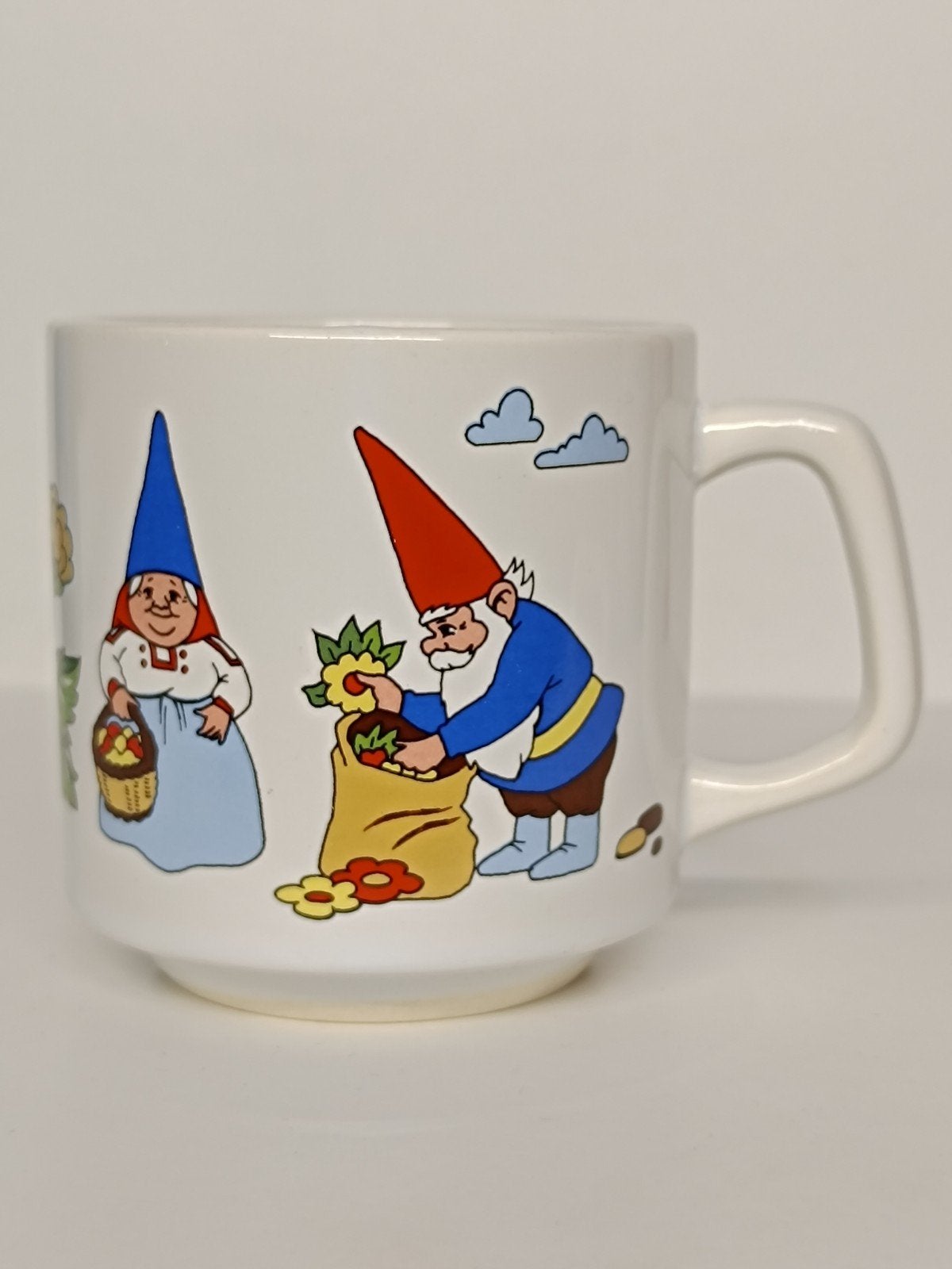 David de kabouter vintage 80's mok, Verzamelen, Ophalen of Verzenden