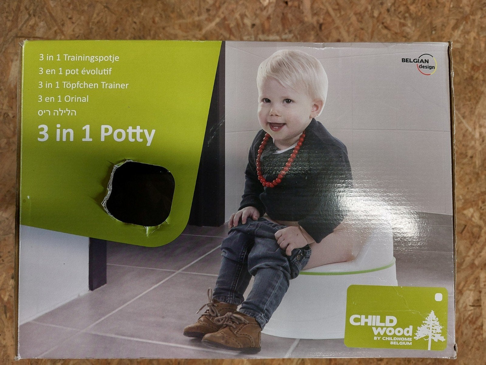 Child Wood - 3 in 1 potty, Ophalen, Zo goed als nieuw, Overige typen, Overige merken