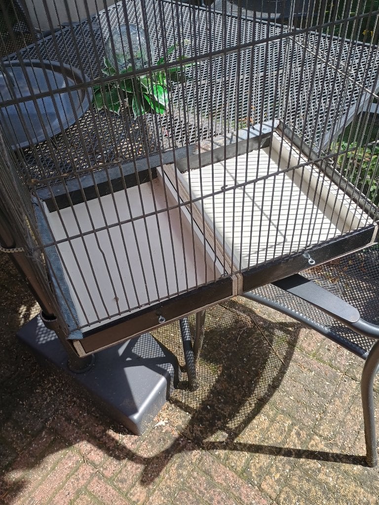 vogelkooitje, Enlèvement, Utilisé, Métal, Cage à oiseaux