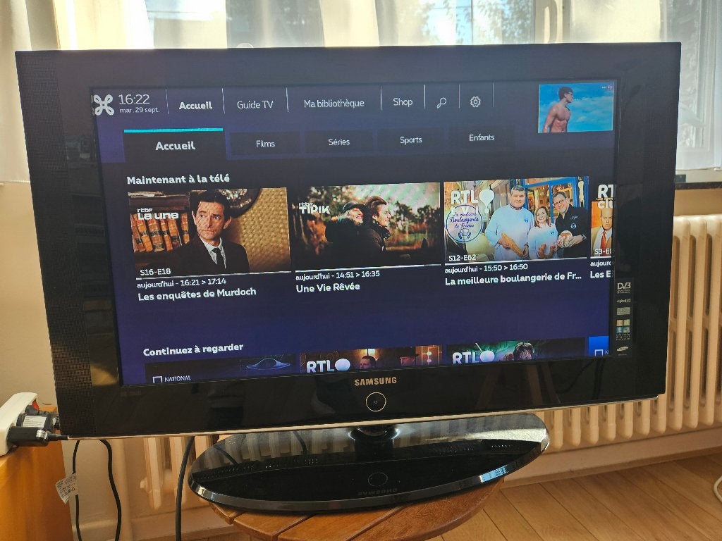TV 32" Samsung, Audio, Tv en Foto, Ophalen, Gebruikt, 60 tot 80 cm, Samsung