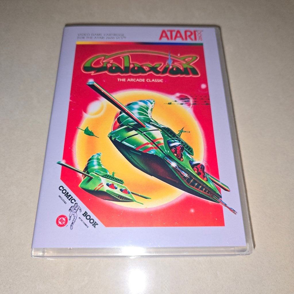 Galaxian Atari 2600 Game Case, Consoles de jeu & Jeux vidéo, Jeux | Atari, Envoi, Comme neuf, Atari 2600