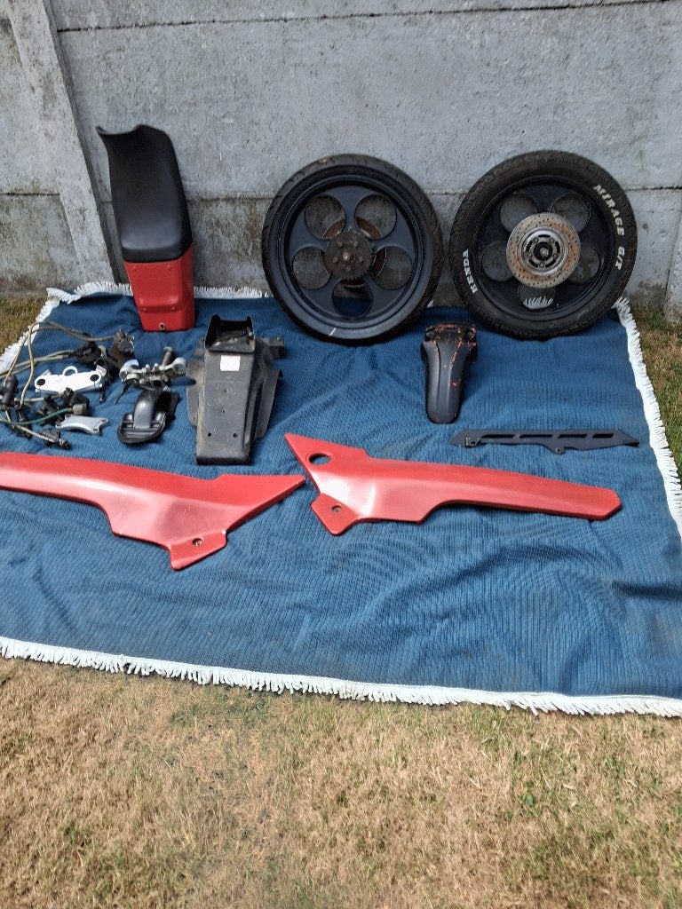 Aprilia, Ophalen, Gebruikt, Zadel