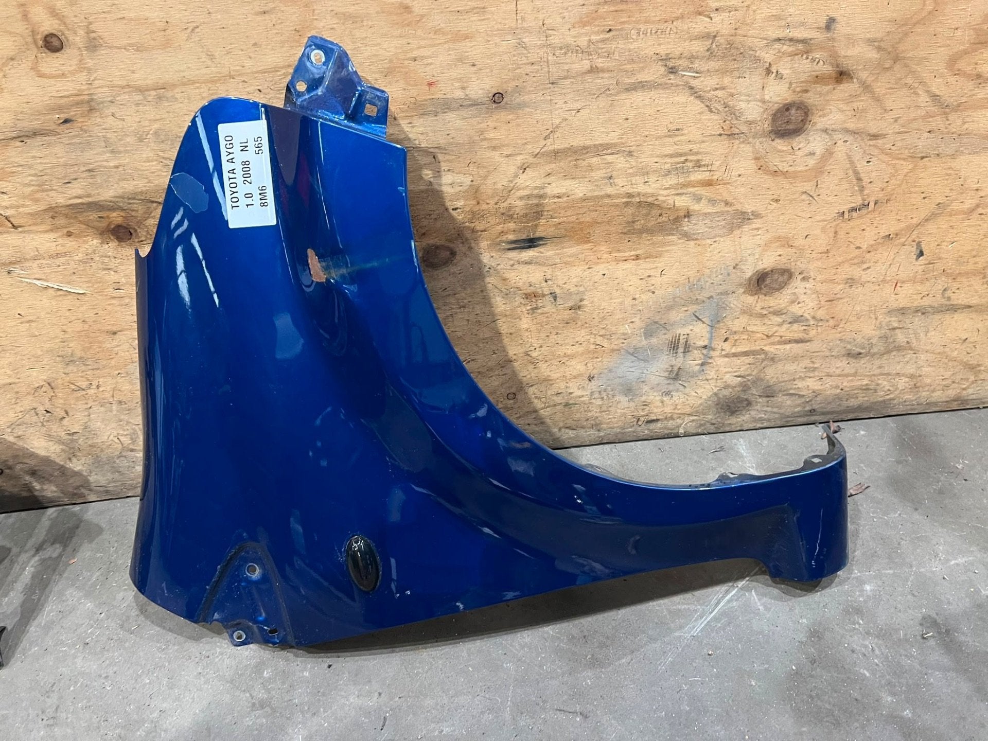 Toyota Aygo 8M6 Blauw Voorscherm Rechts-Voor (2005 2014), Info@toyota.co.jp, Gebruikt, Toyota Motor Corporation, Toyota-Cho 1
471-8571  Toyota City