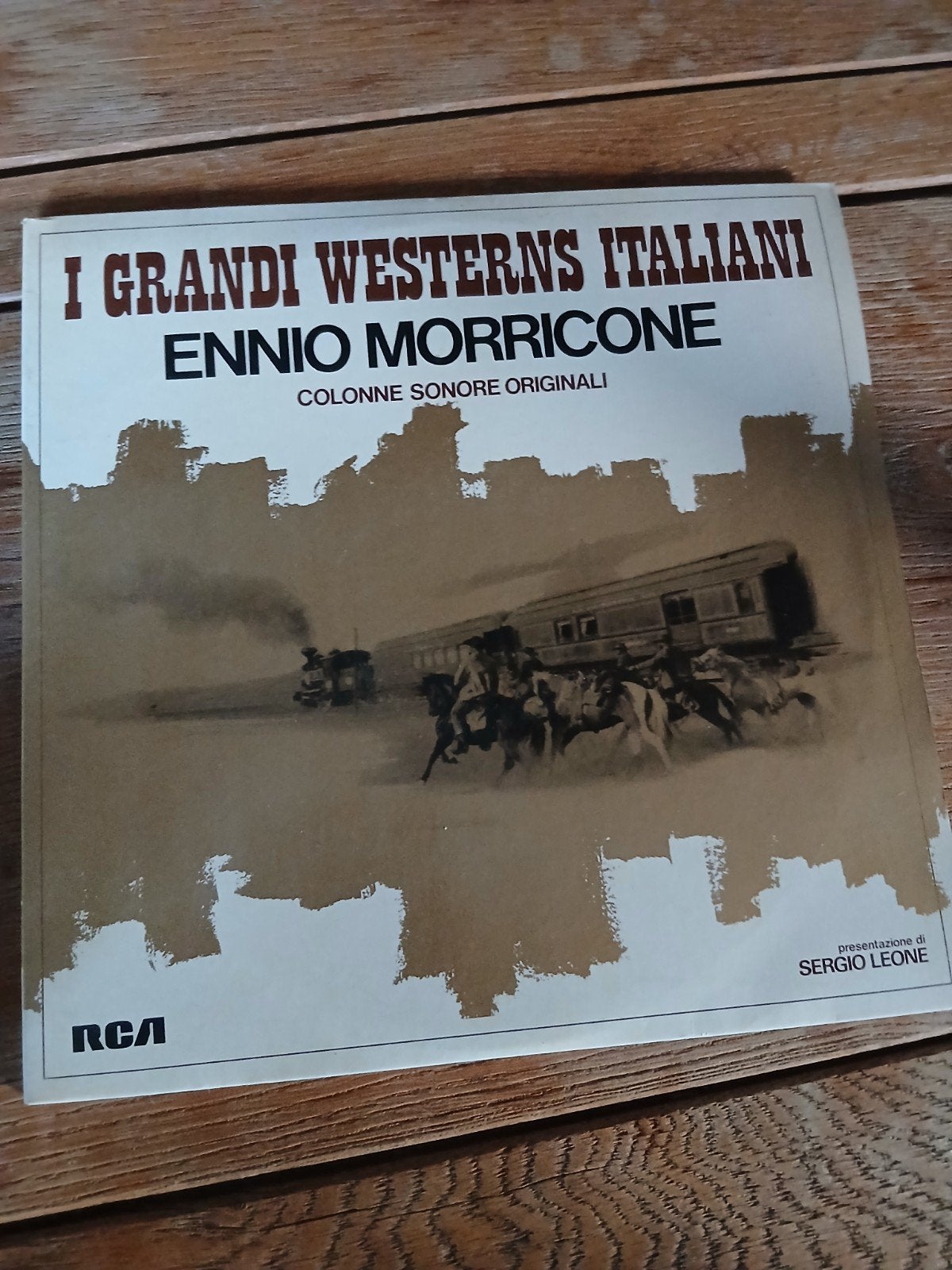 LP Ennio Morricone – I Grandi Westerns Italiani (RCA, 1974), Dubbel-LP, Ophalen, Dubbel-LP