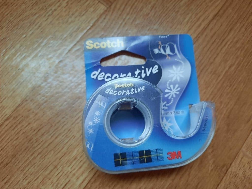 nieuw rolletje decoratieve plakband 3M, Ophalen of Verzenden, Nieuw