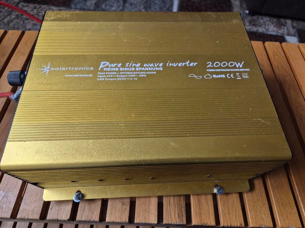 Omvormer met zuivere sinus 4000W, Ophalen