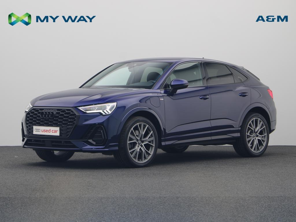 Audi Q3 Sportback PHEV Q3 Sportback PHEV 45 TFSIe S line S t, Automaat, Navigatiesysteem, 45 g/km, Hybride Elektrisch/Benzine