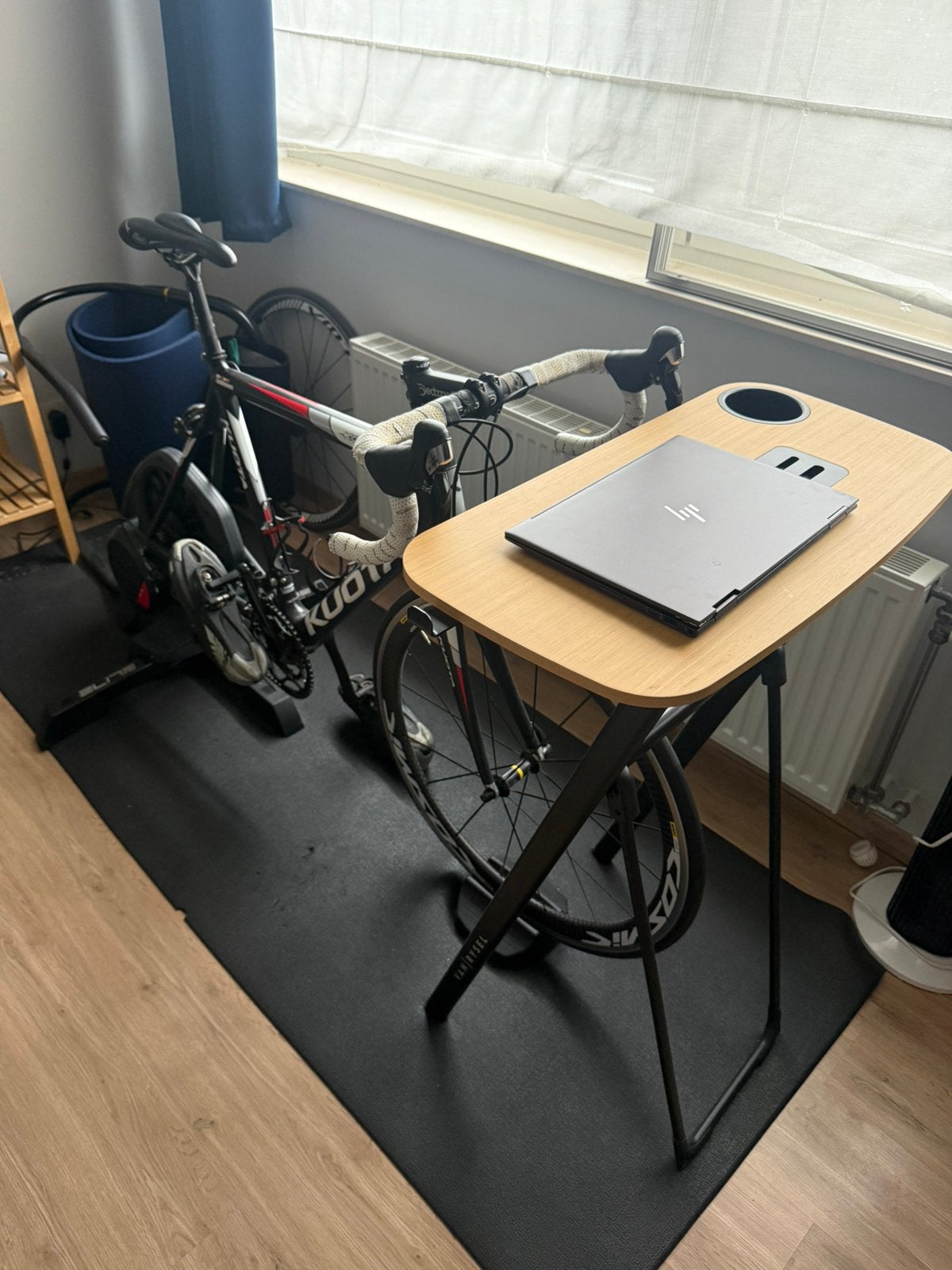 Set Indoor Trainer, Sport en Fitness, Ophalen, Gebruikt