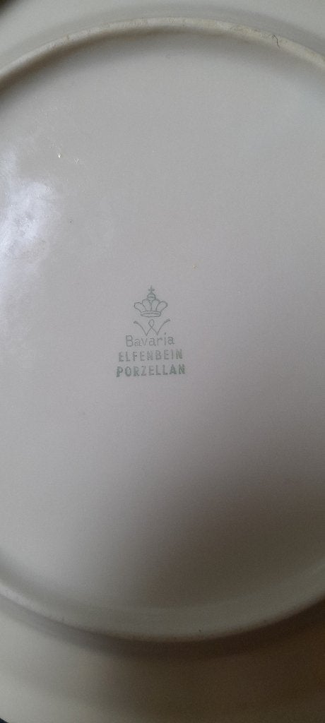 Elfenbein porselein, Ophalen