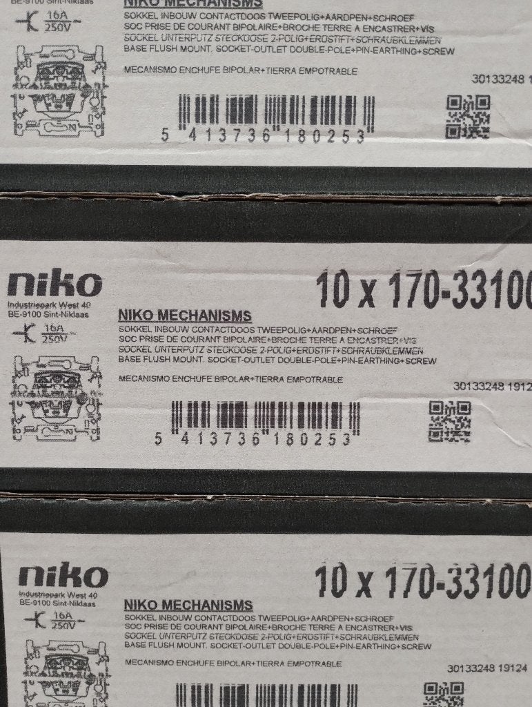 Installatiemateriaal elekticiteit, Enlèvement ou Envoi, Neuf, Autres types