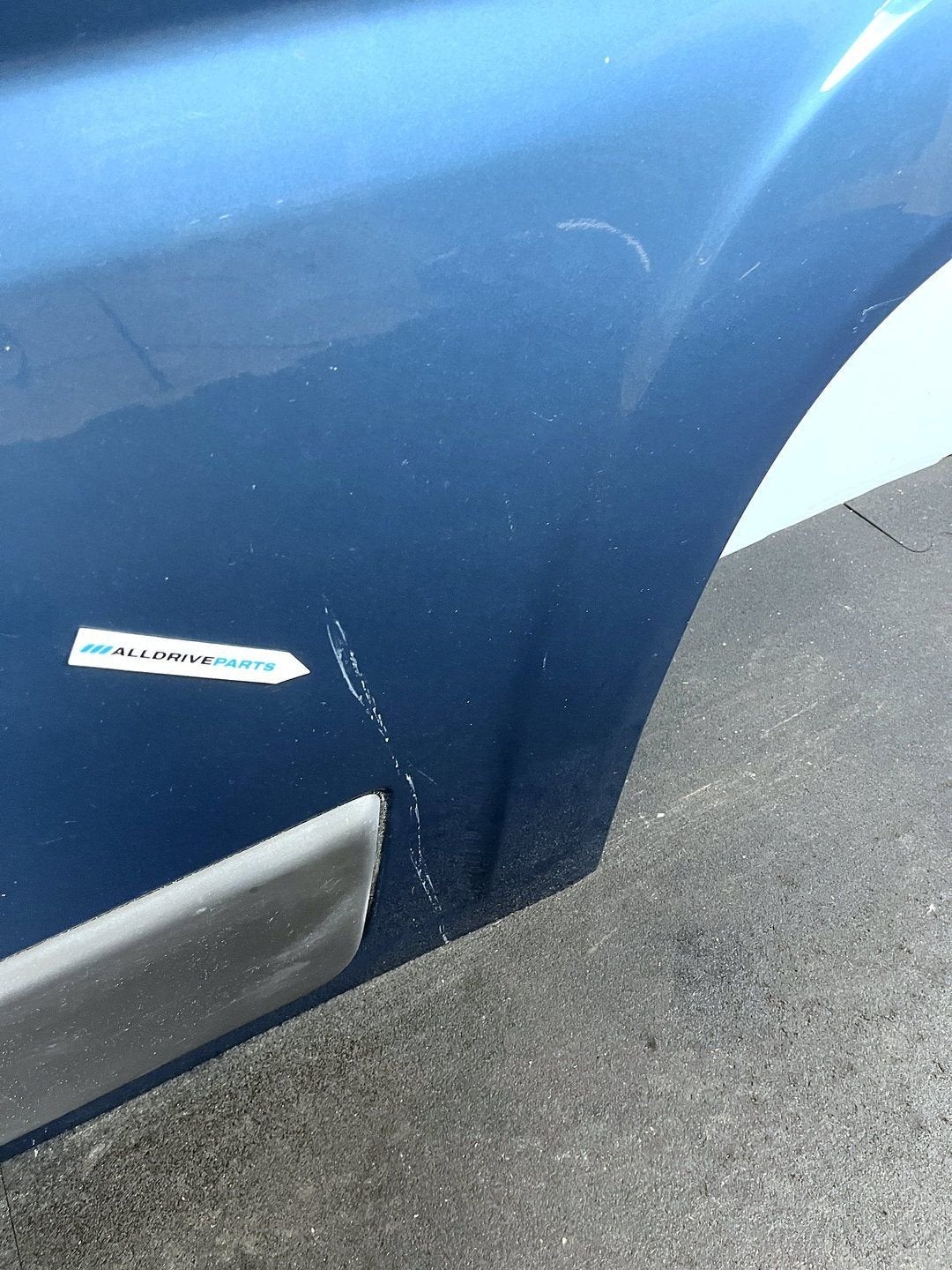 Voorportier rechts Peugeot Boxer blauw KNF 9004Y1, Gebruikt, -, Deur, -