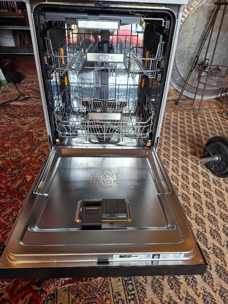 Whirlpool vaatwasser, Ophalen, Tussenbouw, Minder dan 10 liter, Zo goed als nieuw