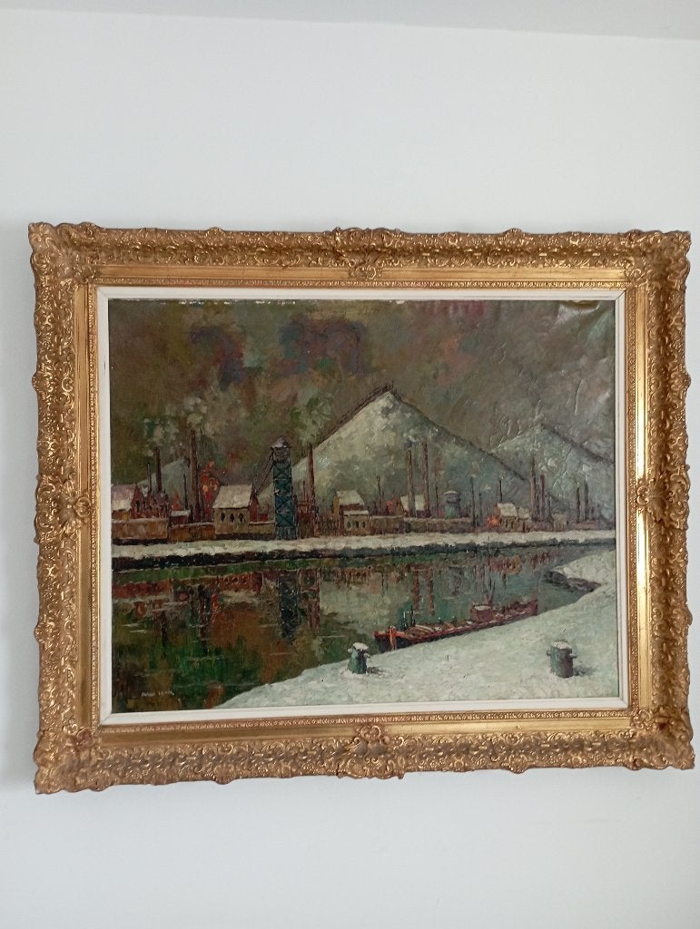 Tableau, Antiquités & Art, Art | Peinture | Classique, Peinture à l'huile, Expressionniste, Enlèvement, Toile
