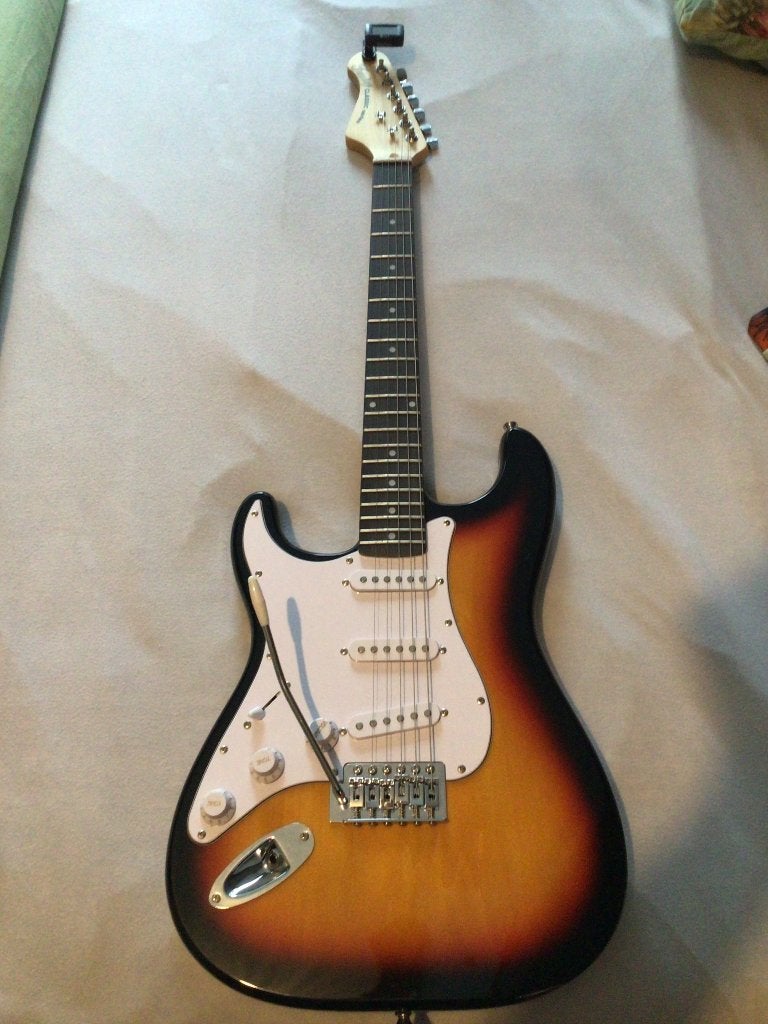 Volledige gitaar set voor beginners, Ophalen