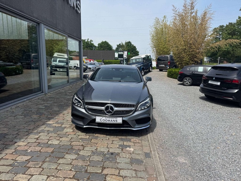Mercedes-Benz CLS-Klasse 220 CLS 220 BlueTEC (automatique), Autos, Cuir, Argent ou Gris, Achat, Entreprise