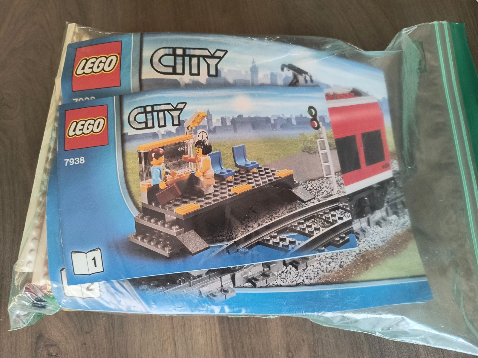 Lego 7938 passagiers trein, Gebruikt, Lego, Ophalen of Verzenden, Complete set